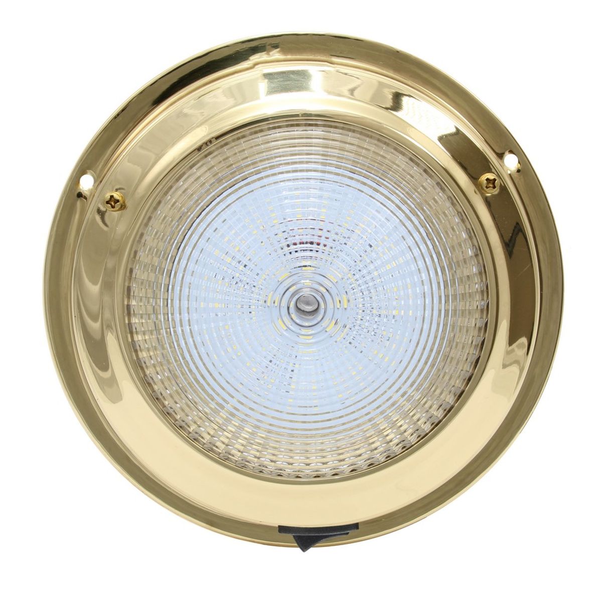 AAA 12V Brass Light LED 5" Dome (168mm) - Natural White LD-028