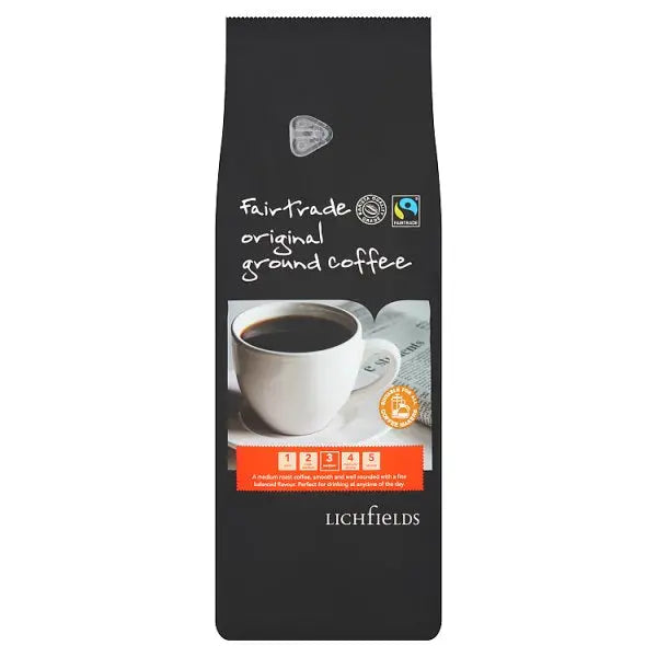 Lichfields Fairtrade Original Ground Coffee 1kg