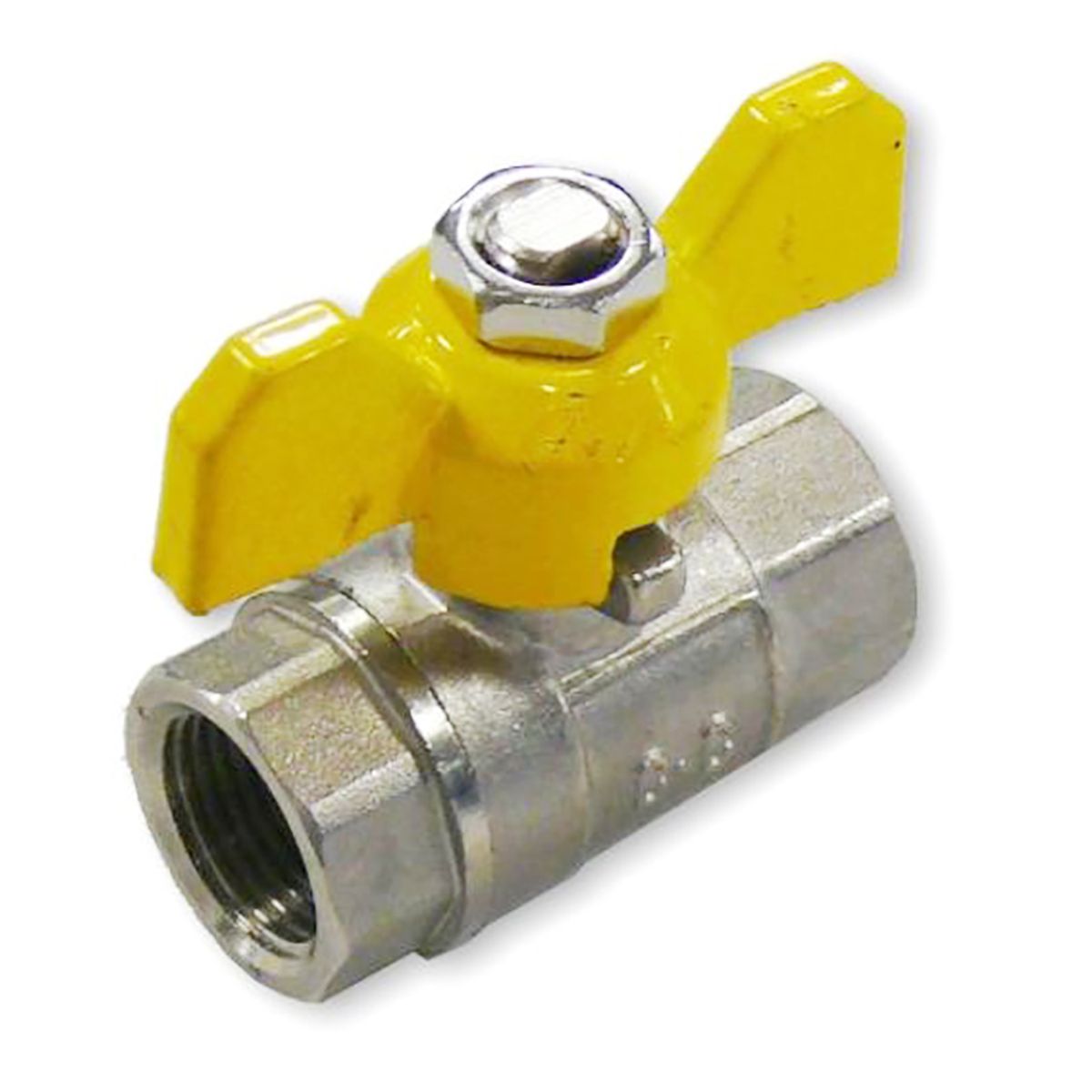 AG Gas Ball Valve 3/8" BSP Female Ports with Standard Handle M6X