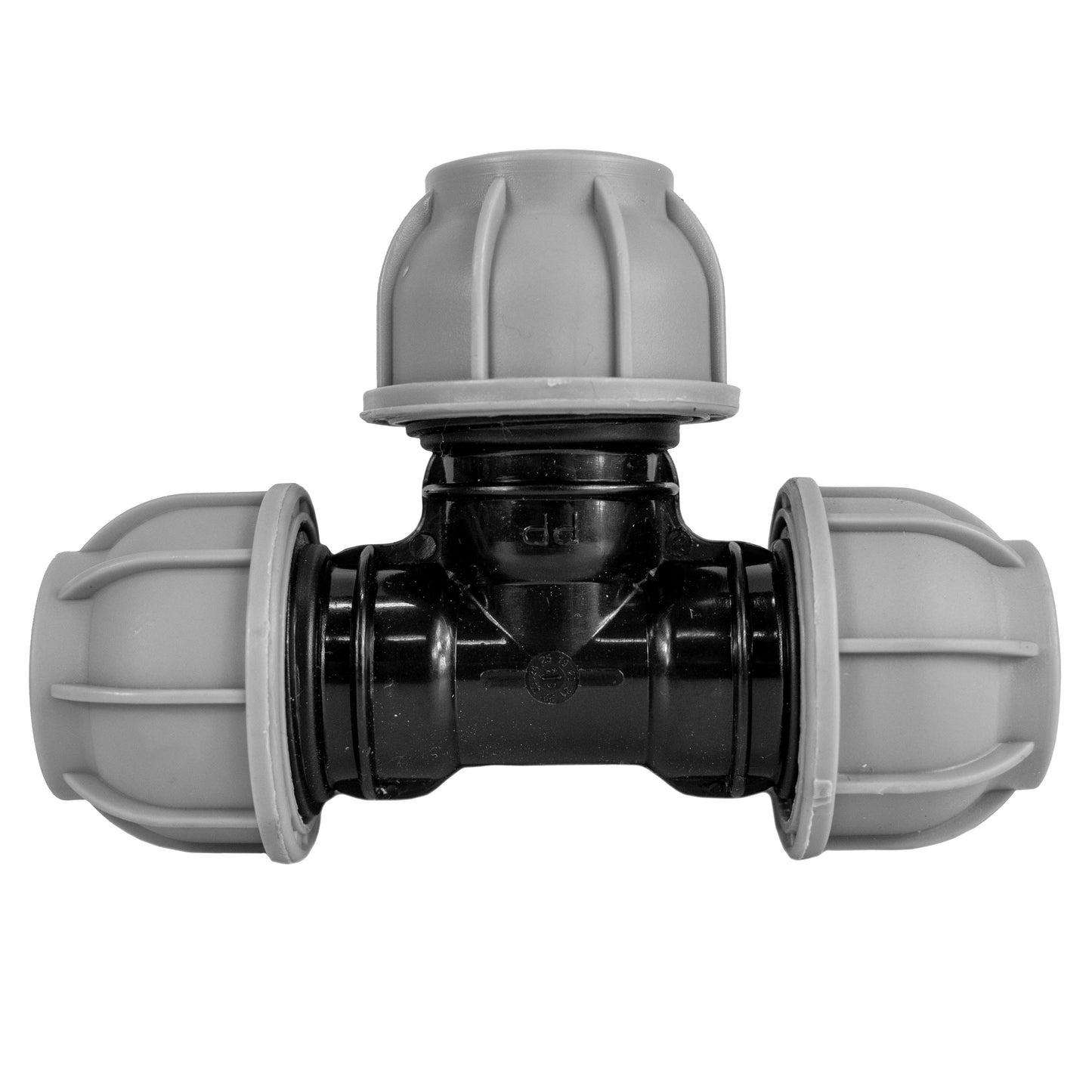 MDPE Tee 63mm Drip Irrigation Fitting DIY Workshop Accessory