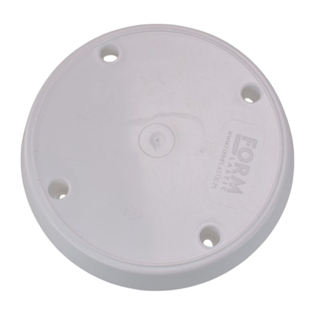 Mika Pot with Saucer 150mm White