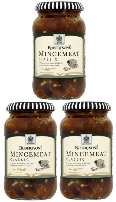 3 x Robertson Sweet Mincemeat 411Gm