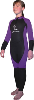 Beaver Large Maui Junior 5mm OnePiece Black/Royal Blue