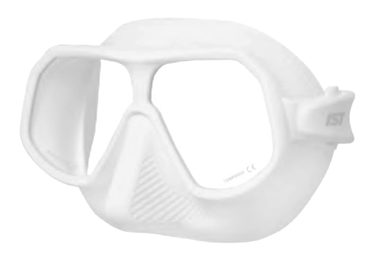 Beaver White Descent Frameless silicone Mask