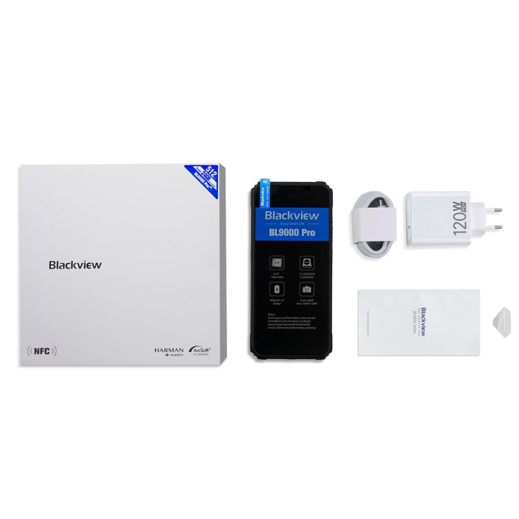 Blackview BL9000 Pro 5G, Thermal Imaging Camera, 12GB+512GB, IP68/IP69K/MIL-STD-810H, 6.78 inch Android 14 MediaTek Dimensity 8020 Octa Core, Network: 5G, NFC, OTG (Black)