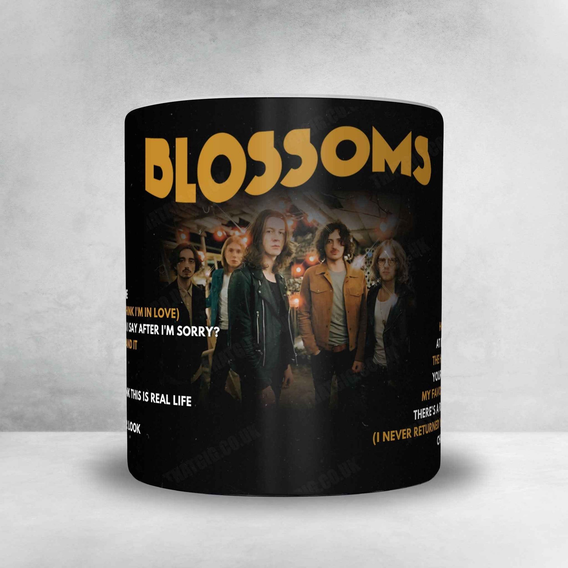 Blossoms Setlist Mug - Le Transbordeur, Villeurbanne - April 25th, 2025