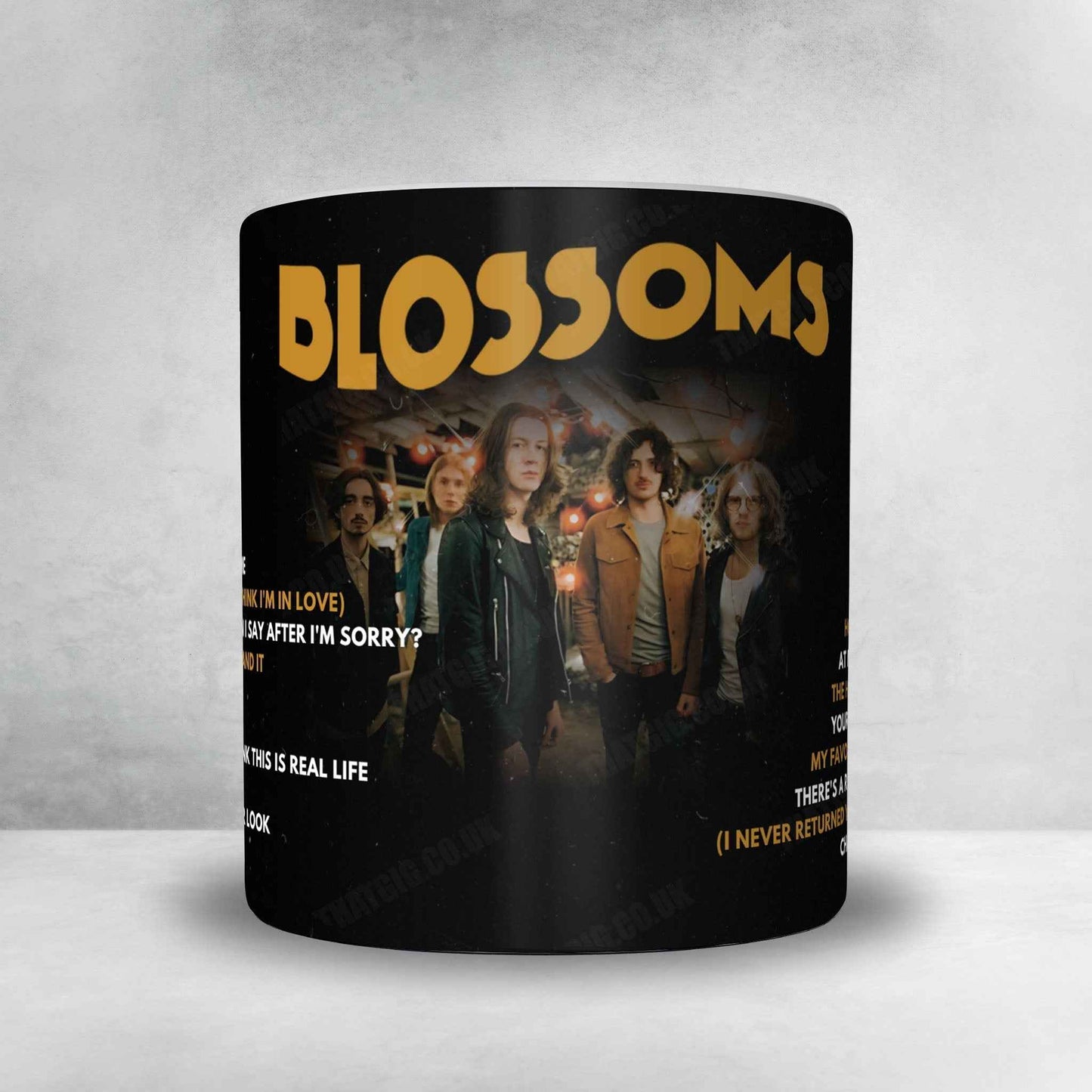 Blossoms Setlist Poster - The Academy, Dublin - November 15th, 2024