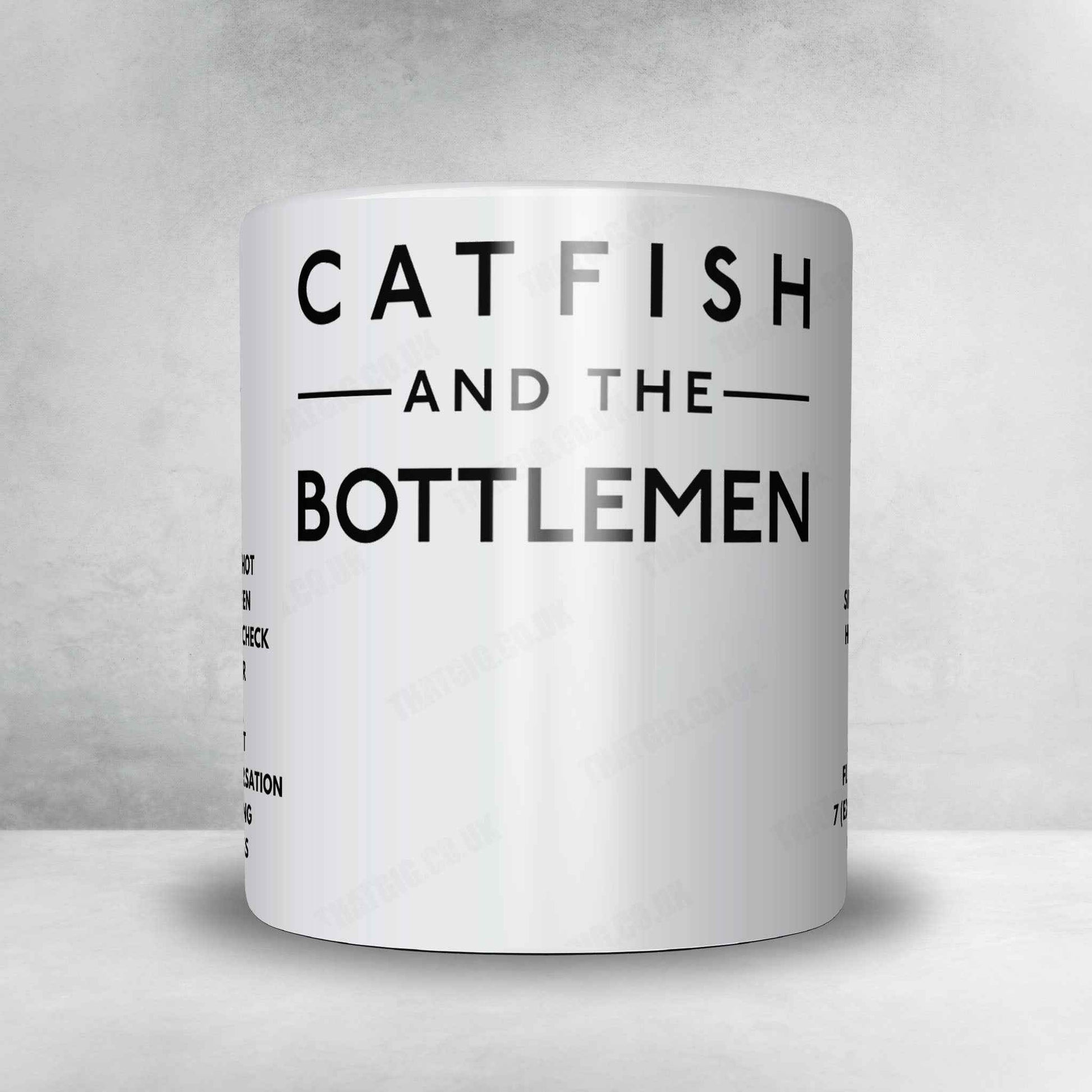 Catfish and the Bottlemen Setlist Mug - Alcatraz, Milan - February 5th, 2020