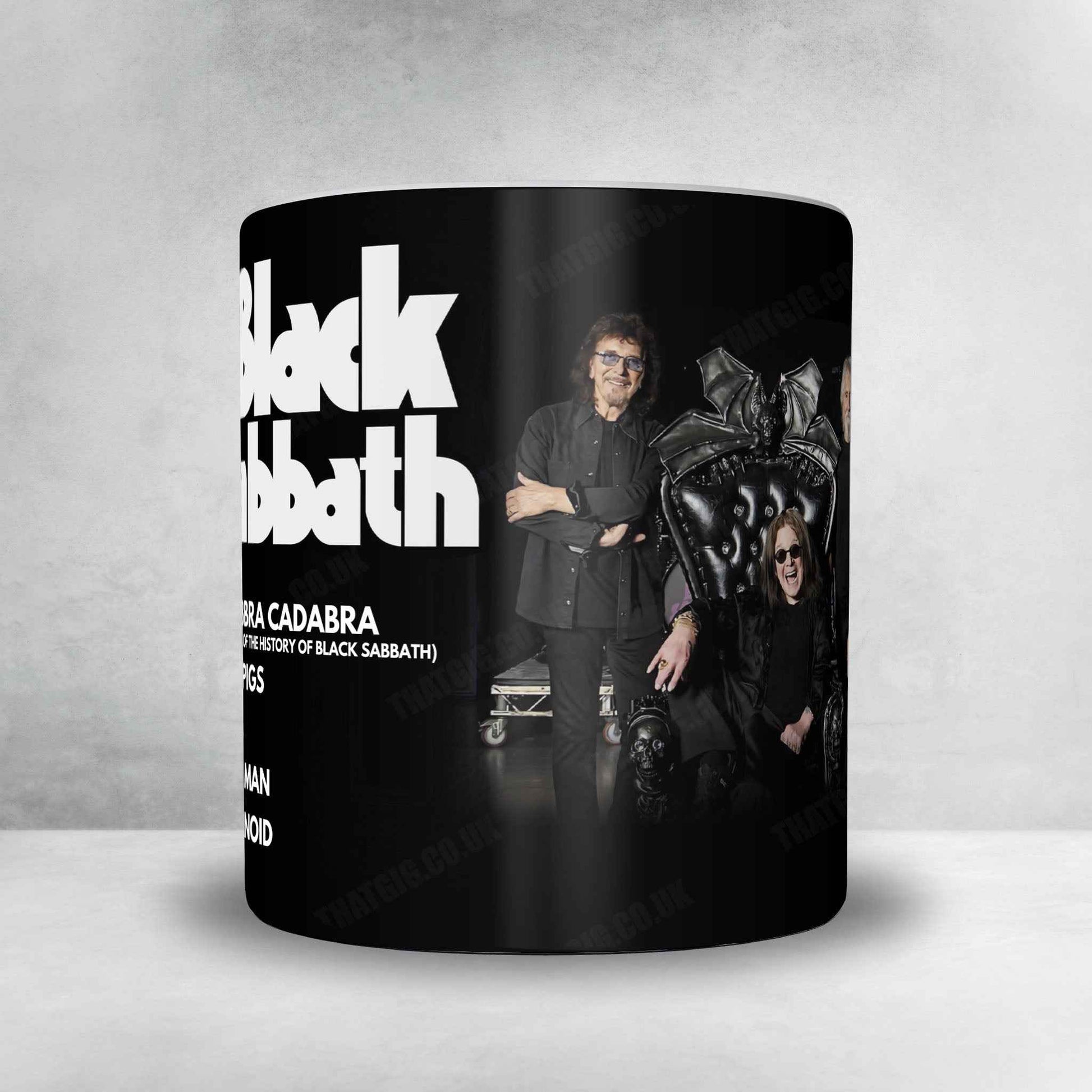 Black Sabbath Setlist Poster - Back to the Beginning - Villa Park, Birmingham - July 5th, 2025