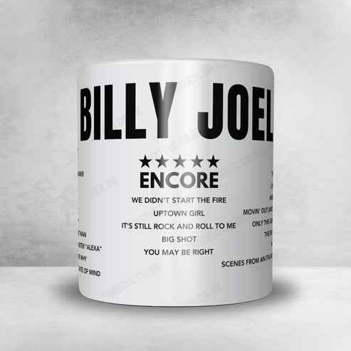 Billy Joel Setlist Mug - UBS Arena - December 31st, 2024