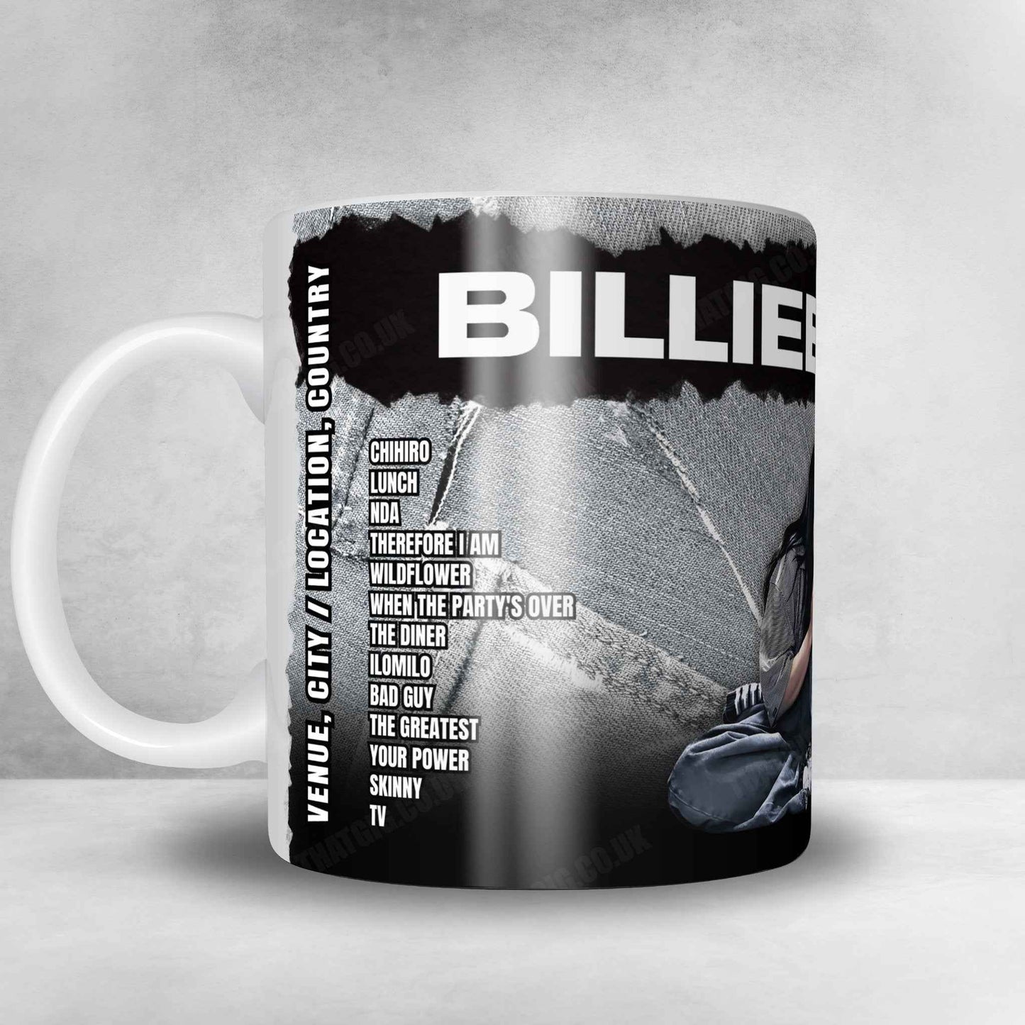 Billie Eilish Setlist Poster - Ziggo Dome, Amsterdam - May 7th, 2025