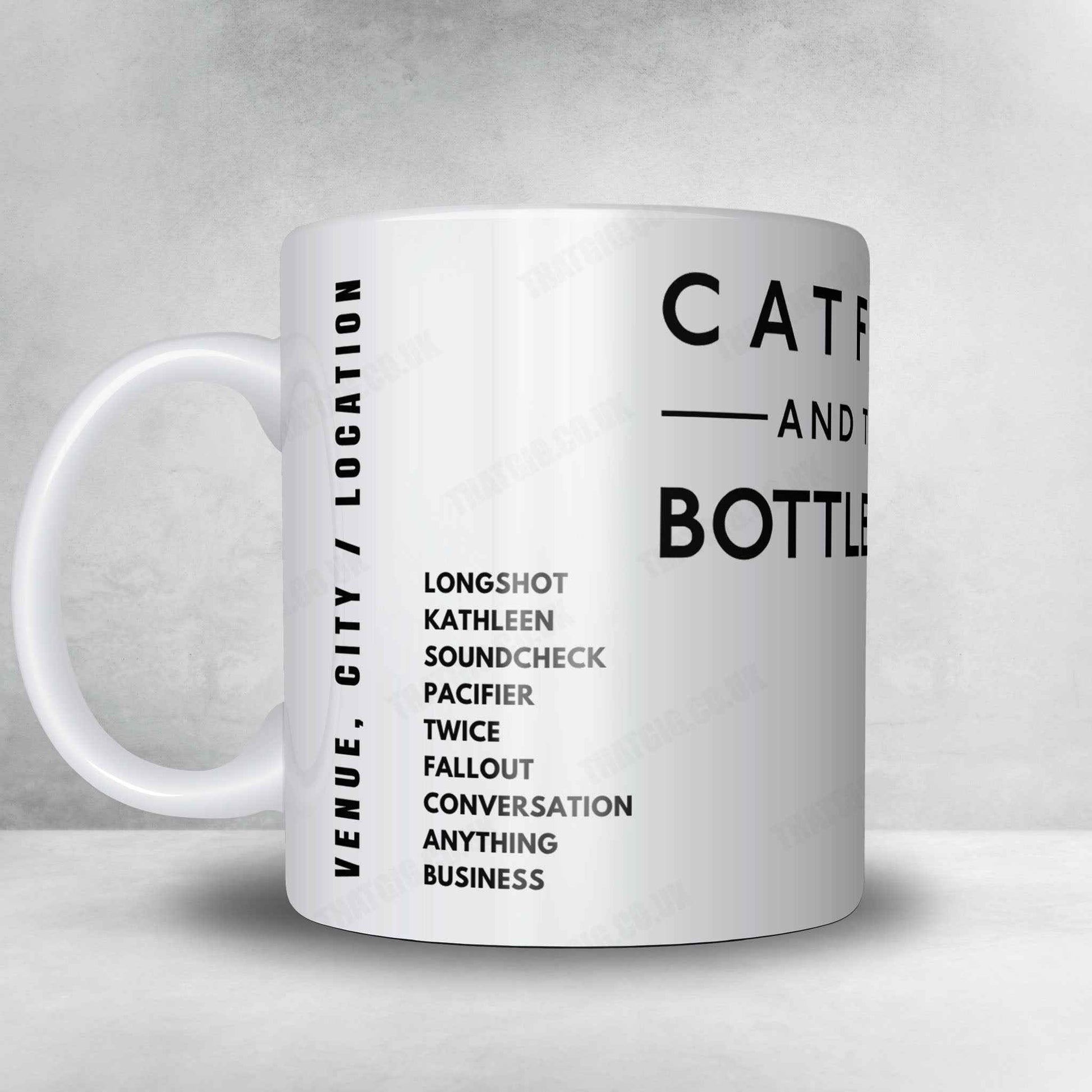 Catfish and the Bottlemen Setlist Mug - Cardiff Castle, Cardiff - July 19th, 2024