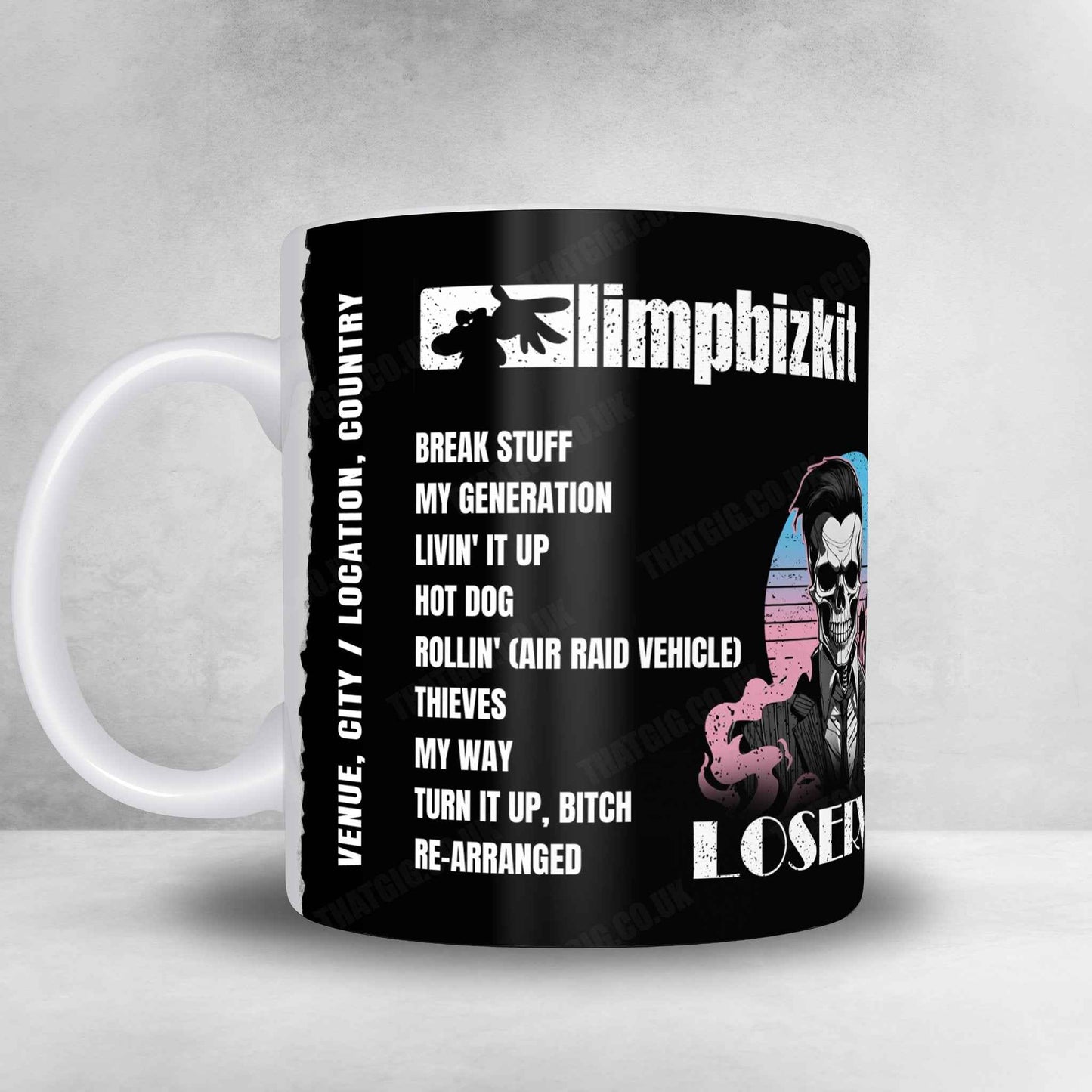 Limp Bizkit Setlist Poster - PNC Music Pavilion, Charlotte, NC, USA - August 2nd, 2024