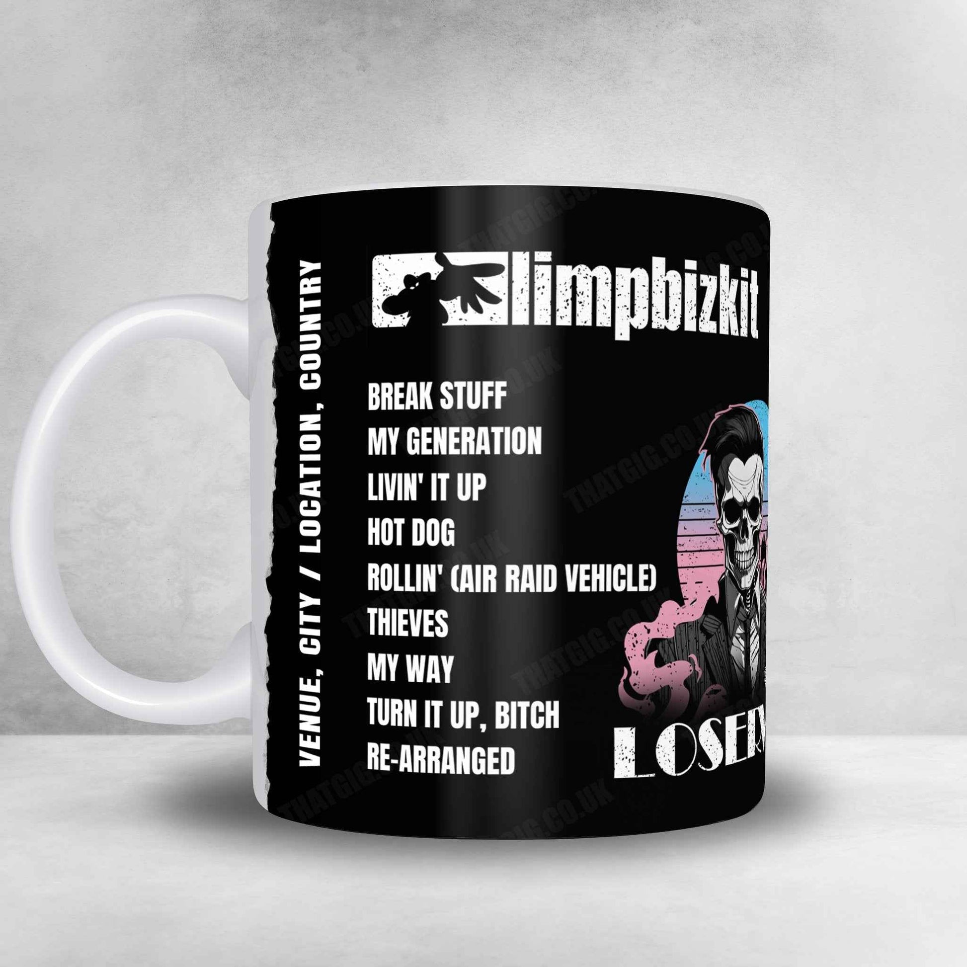 Limp Bizkit Setlist Poster - PNC Music Pavilion, Charlotte, NC, USA - August 2nd, 2024