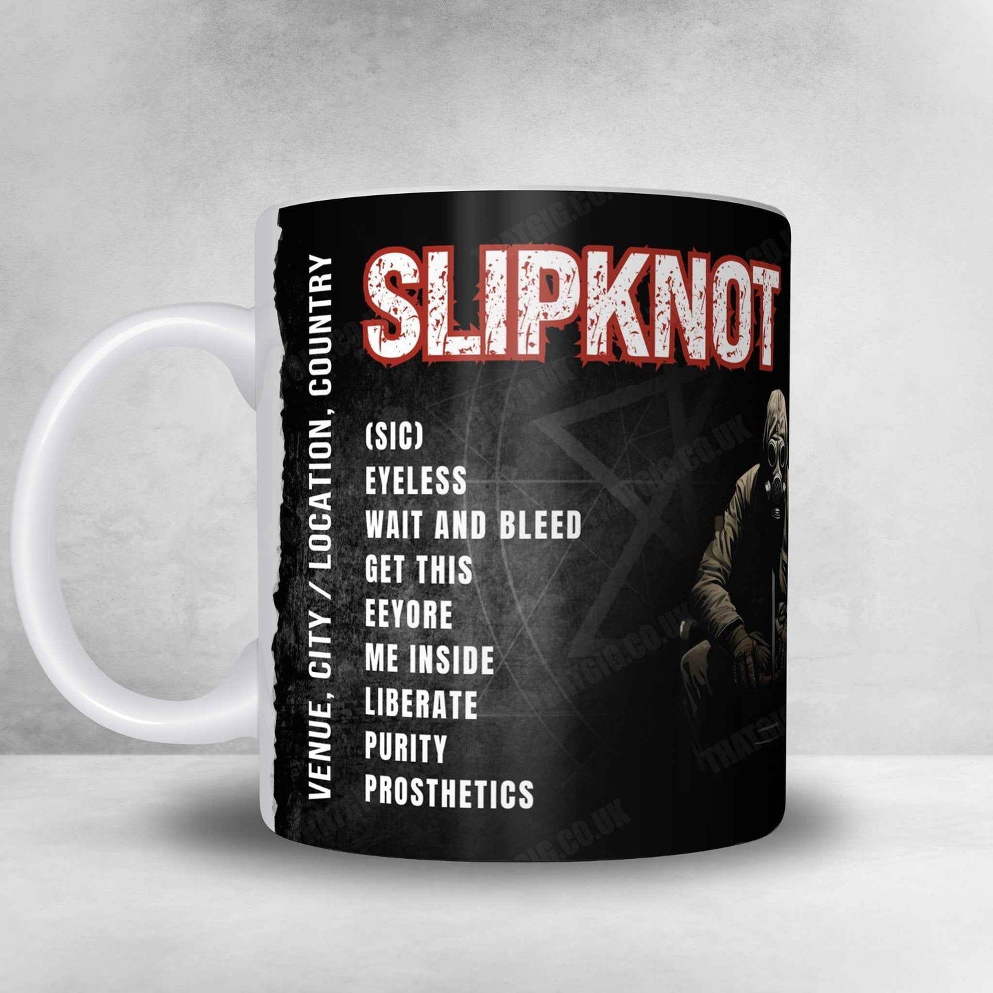 Slipknot Setlist Poster - QUARTERBACK Immobilien ARENA, Leipzig, Germany - December 9th, 2024