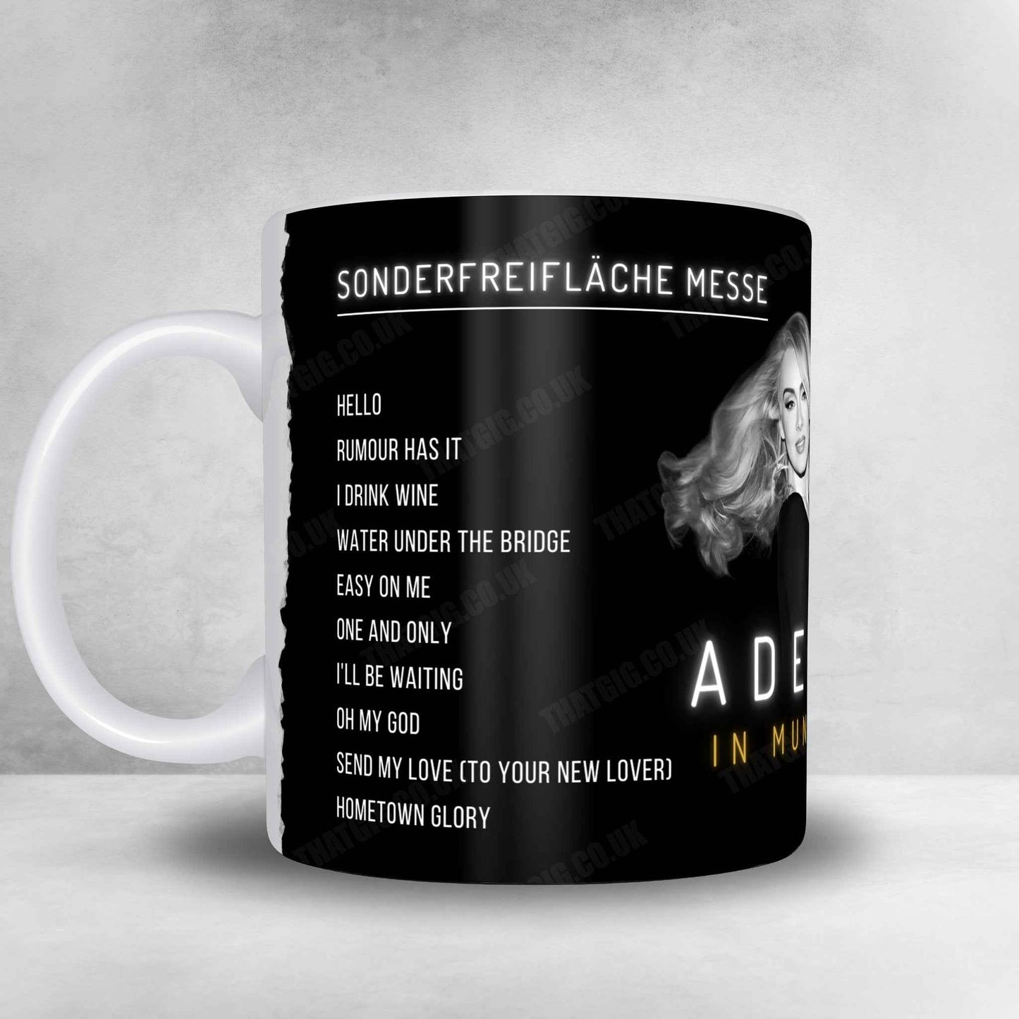 Adele Setlist Poster - Sonderfreifläche Messe, Munich - August 24th, 2024