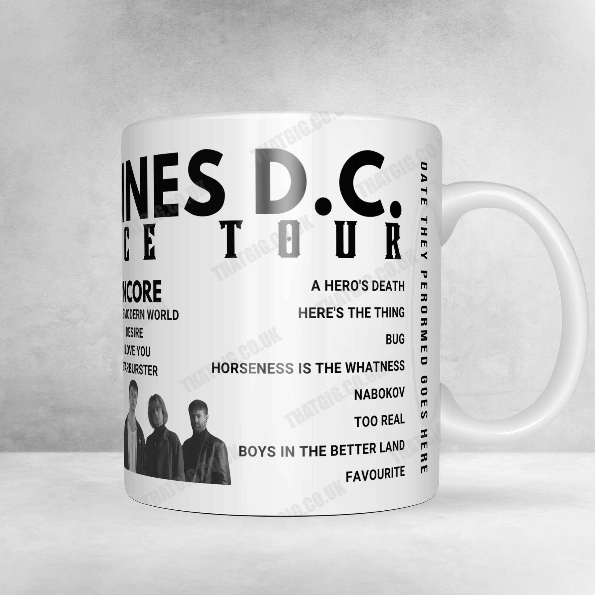 Fontaines D.C. Setlist Poster - Brooklyn Paramount, Brooklyn, USA - October 16th, 2024