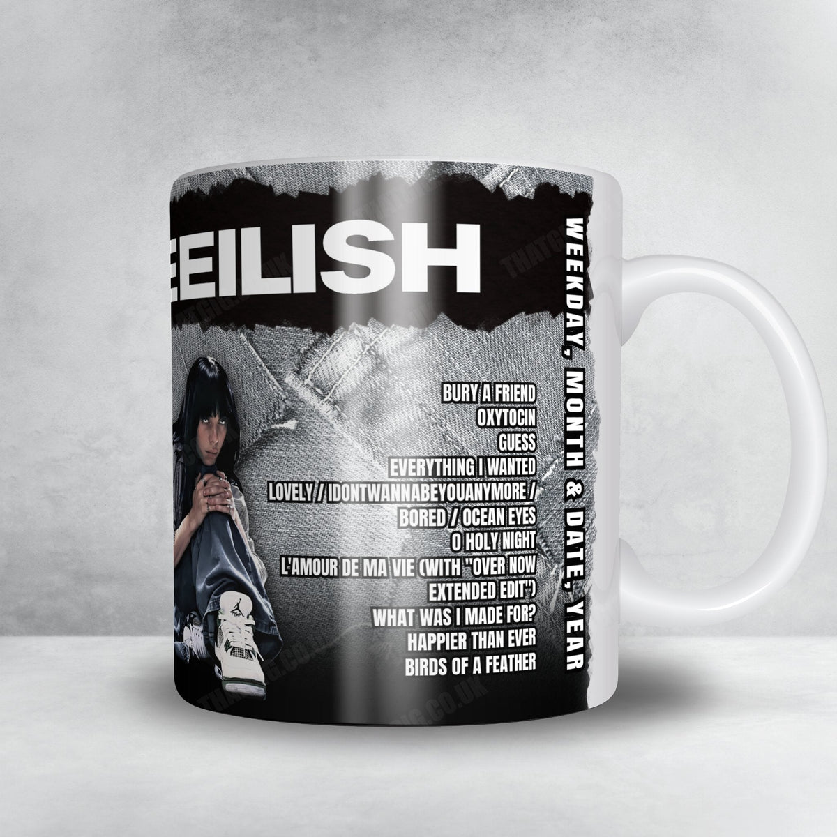 Billie Eilish Setlist Poster - Brisbane Entertainment Centre, Brisbane - February 22nd, 2025