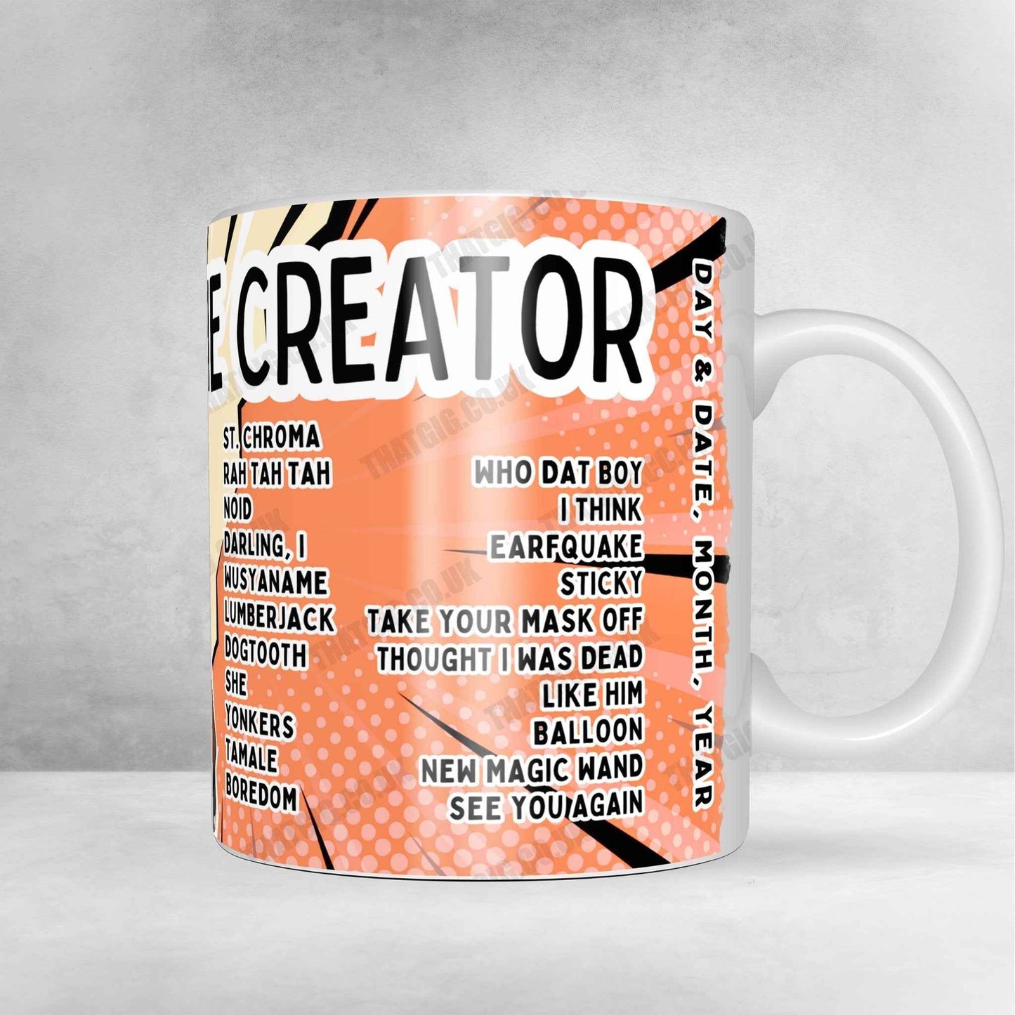 Tyler, The Creator Setlist Poster - Uber Arena, Berlin - May 12th, 2025