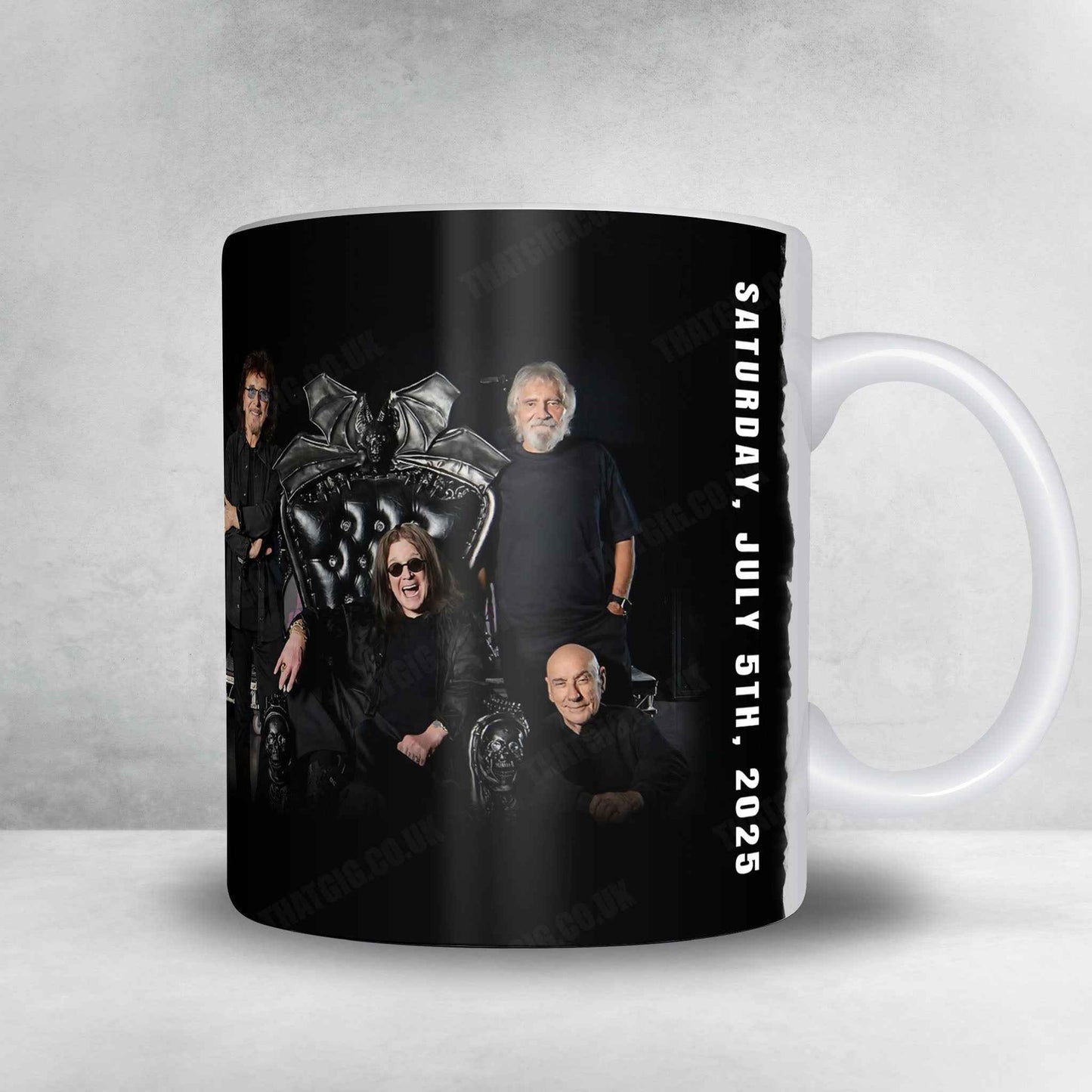 Black Sabbath Setlist Poster - Back to the Beginning - Villa Park, Birmingham - July 5th, 2025