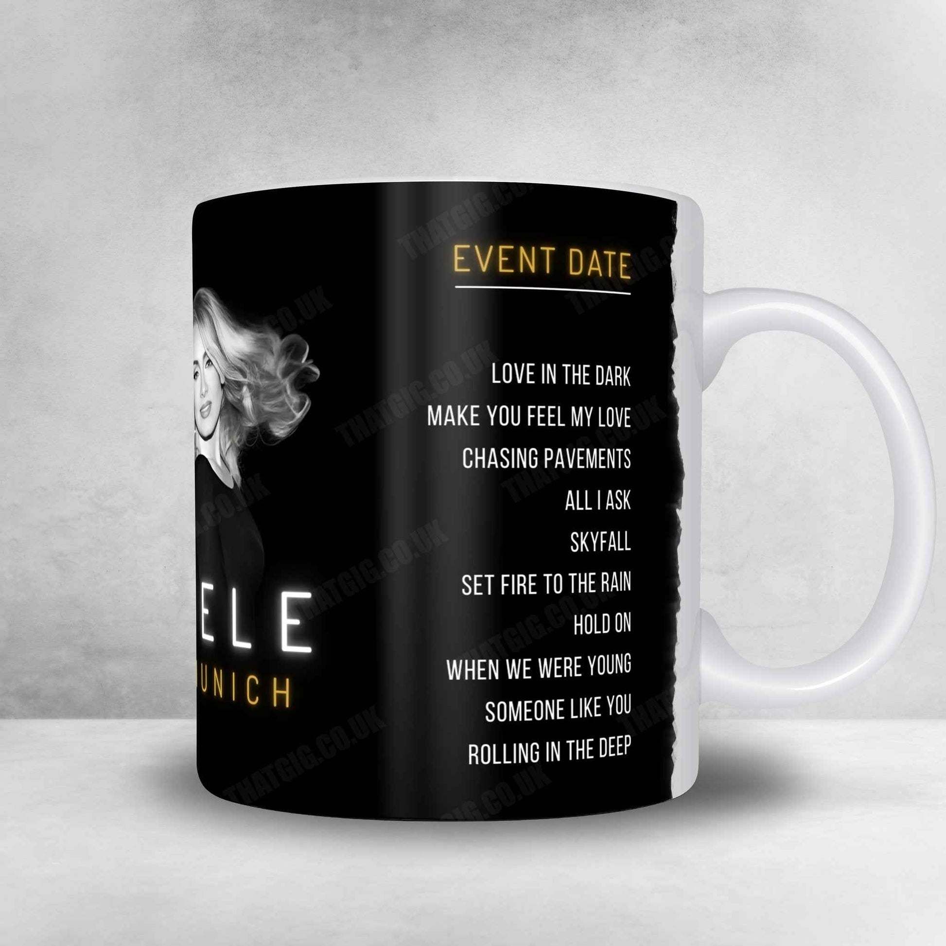 Adele Setlist Poster - Sonderfreifläche Messe, Munich - August 24th, 2024