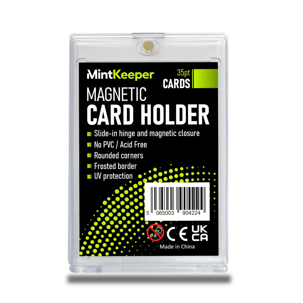 MintKeeper - 35pt Magnetic Card Holder and Stand Combo