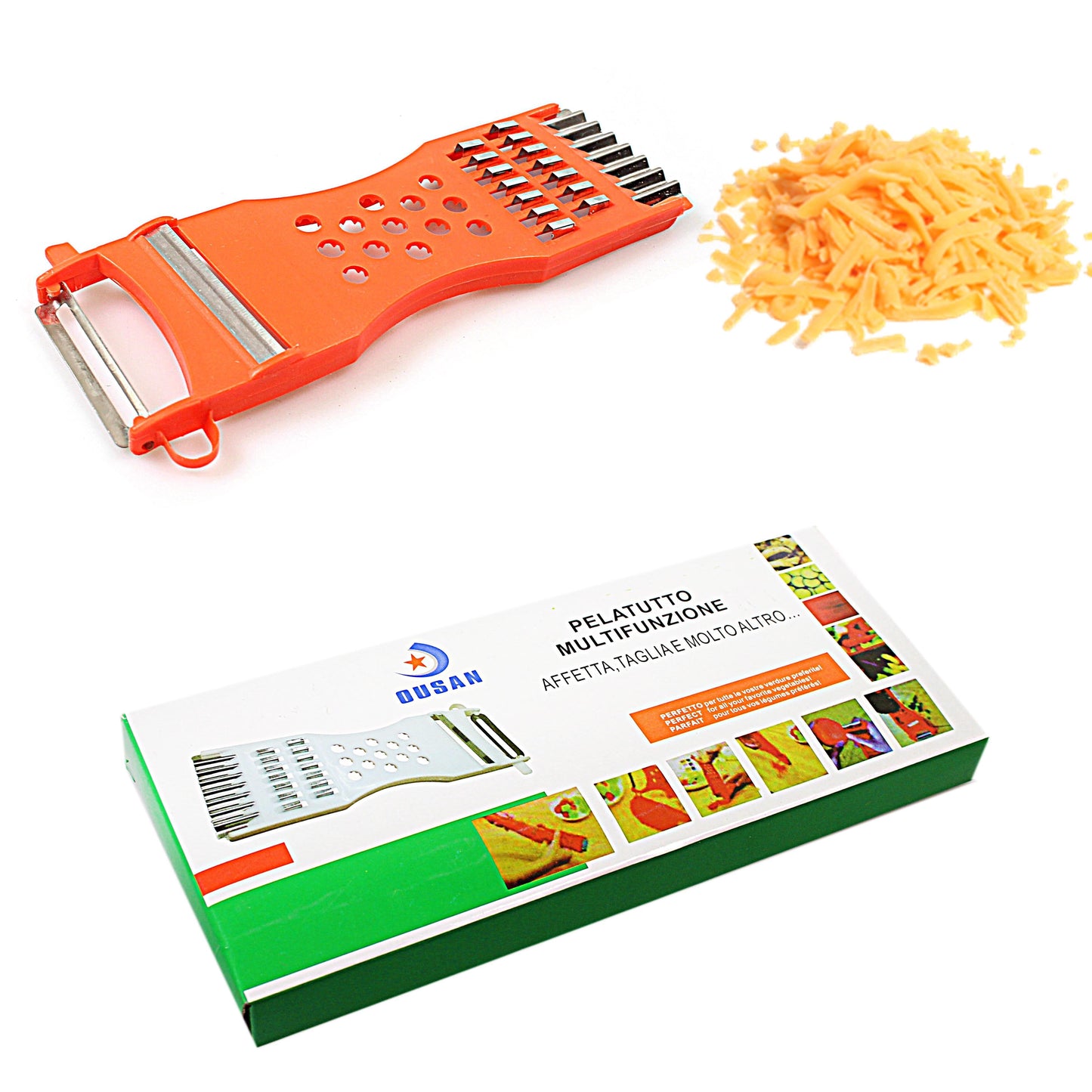 Multifunctional Grater Peeler Versatile Kitchen Tool