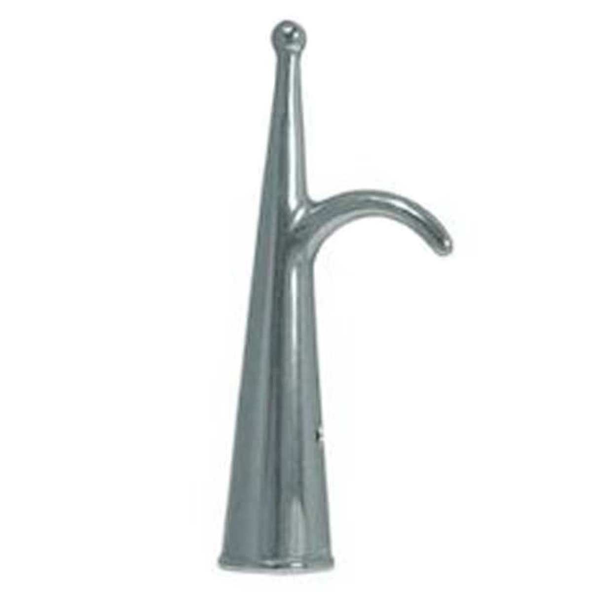 AG Single Chrome Boat Hook (185mm Long / 34mm ID)