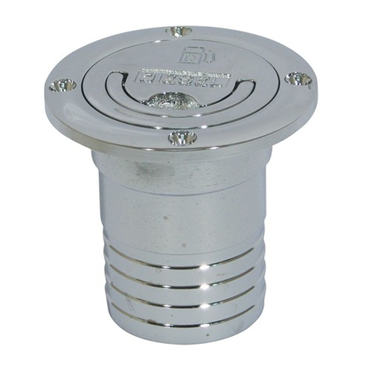 AG Chromed Brass Diesel Deck Filler (52mm / 2" Hose) N-72003