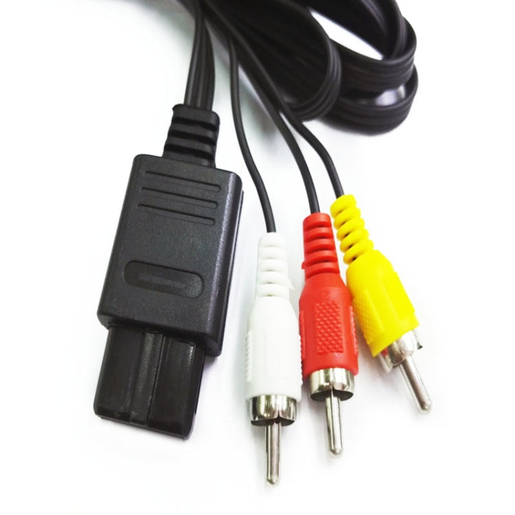 5 PCS Multi-function AV Cable for Nintendo N64 / NGC, Length : 1.8m, Multi-function AV Cable