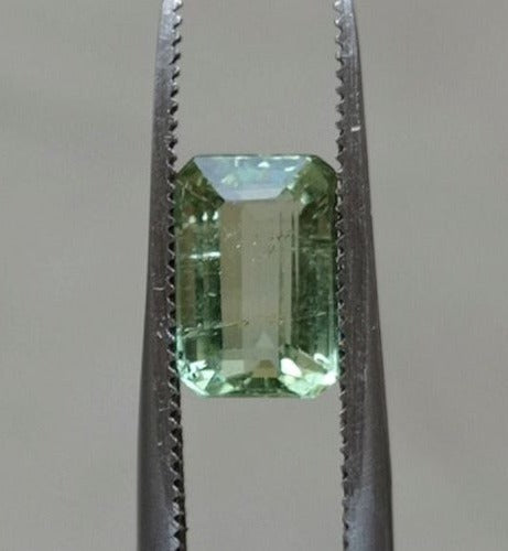 2.25ct Natural Light Green Tourmaline Gemstone - October Birthstone - 9x6x5mm