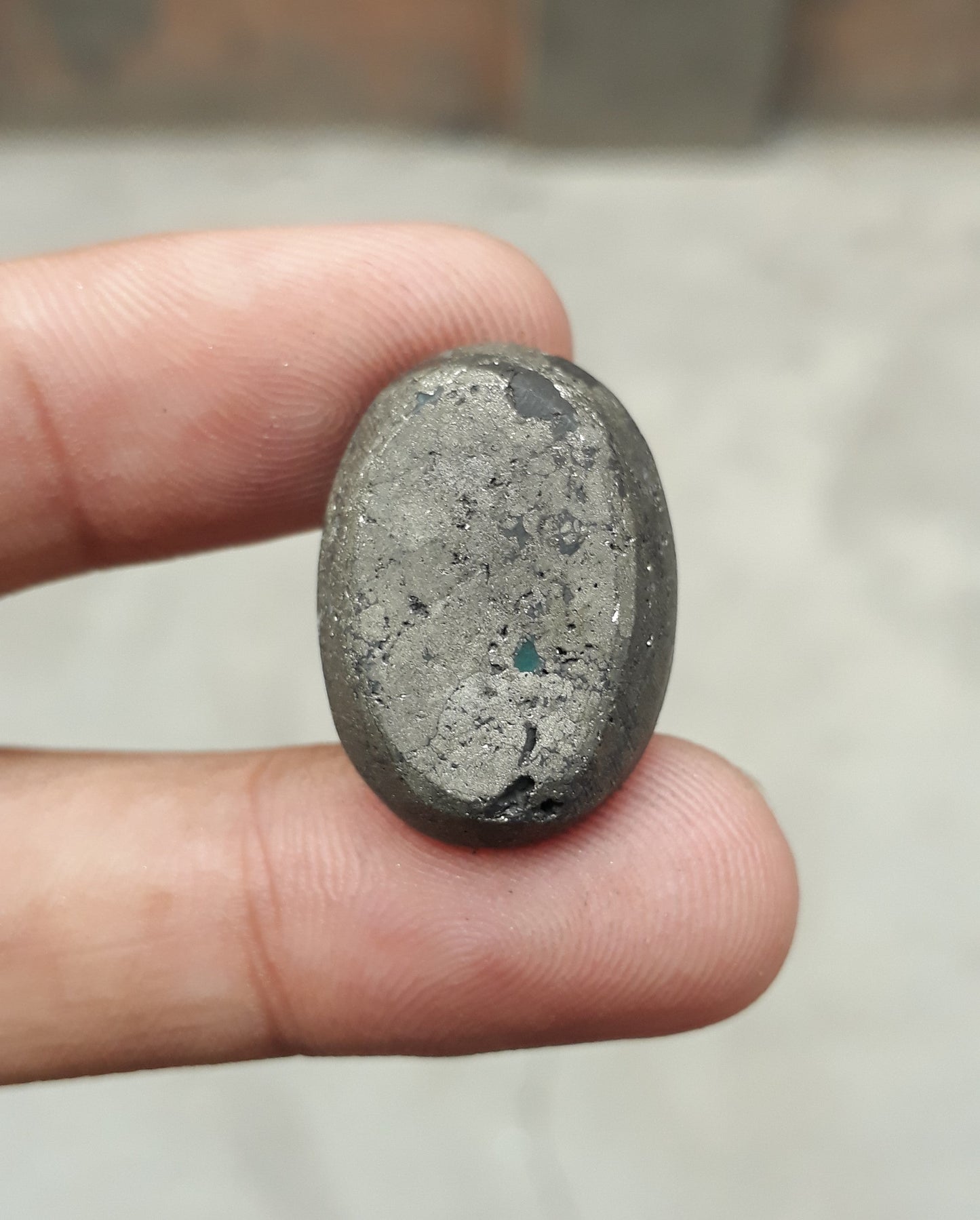 Natural Turquoise with Pyrite - Blue Matrix Turquoise - Shajri Feroza-60Ct