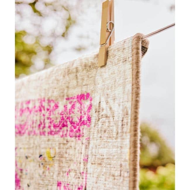 Eco-Washable Multicolour Rug Vintage Design