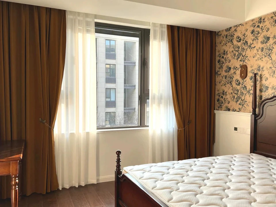 Modern Beige Velvet Curtains for Living Dining Room Bedroom Australian Cashmere Blackout Custom Door Window Drape Room Decor