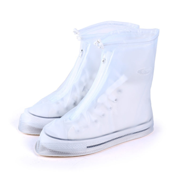 Fashion PVC Non-slip Waterproof Thick-soled Shoe Covers Size: XXL, XXL, Size: XXL