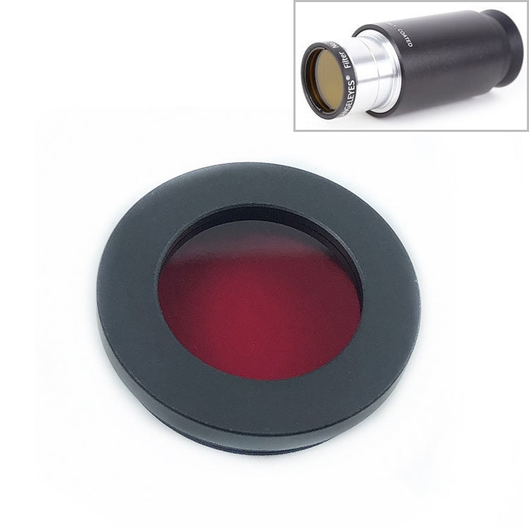 Datyson 5P9954 Astronomical Telescope Accessories 1.25 inch Planet Moon Nebula Filter Neutral Edition, Yellow, Black, Orange, Pink, Green, Blue, Purple, Red