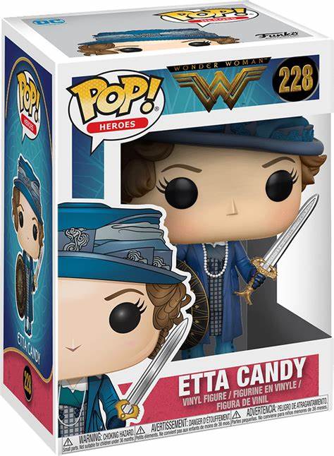 Funko POP! Heroes - Wonder Woman - Etta with Sword and Shield