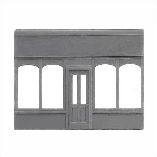 Ready to Paint Victorian Shopfront - Parade - Style 3 (1 piece)