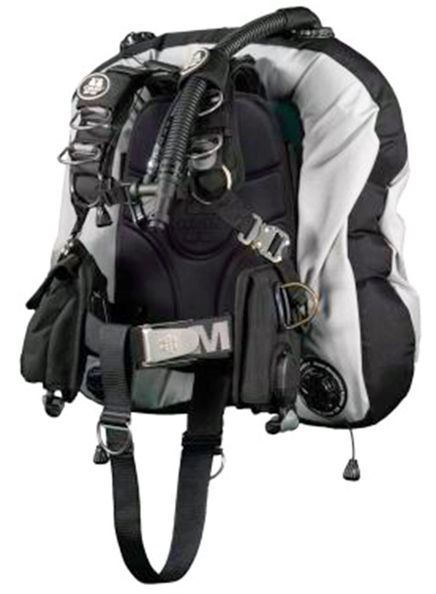 OMS Grey/Black 45/60Lb 20/27Kg Stainless Steel Comfort Harness III Signature with Deep Ocean Wing S11818020