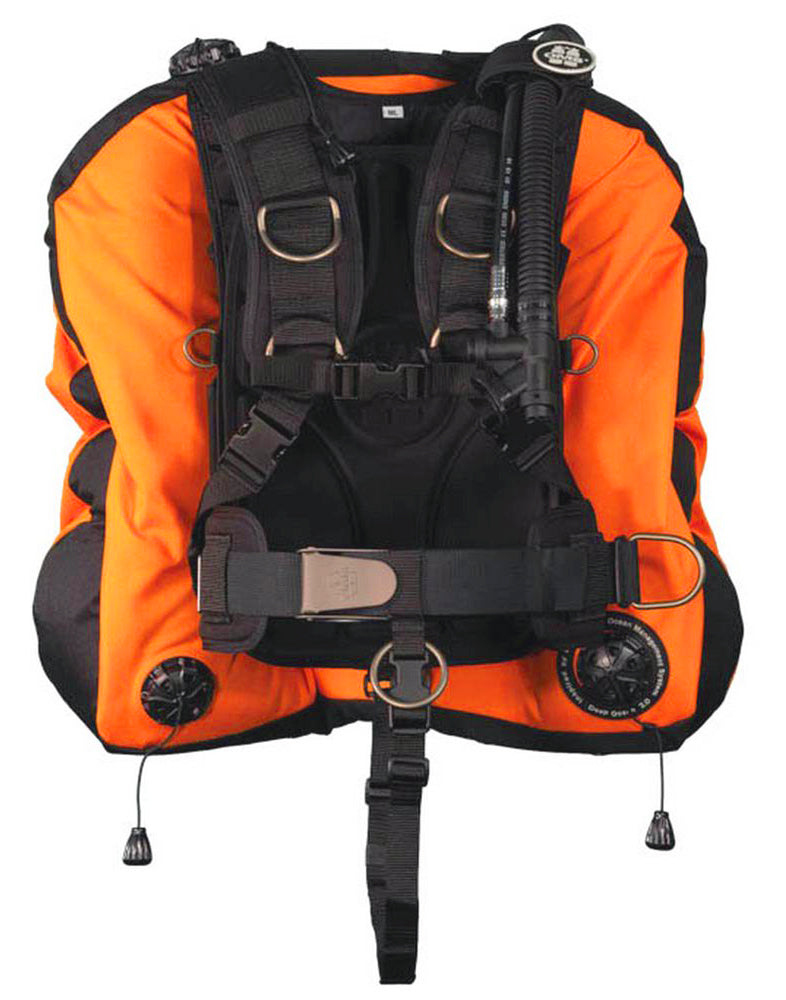 OMS Lava Orange/Black 45/60Lb20/27Kg IQ Lite Signature with Deep Ocean 2 Hybrid Wing Size ML S11818039
