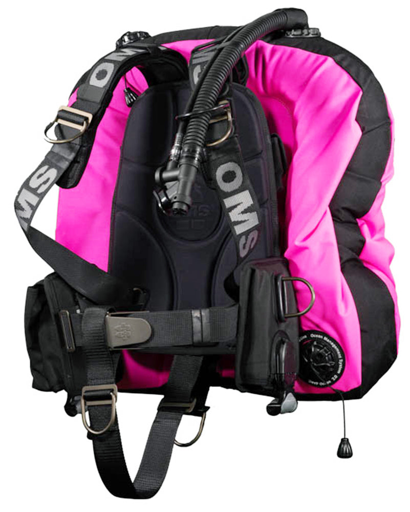 OMS Pink/Black 45/60Lb20/27Kg Stainless Steel SmartStream Signature with Deep Ocean 2 Hybrid Wing S11818006