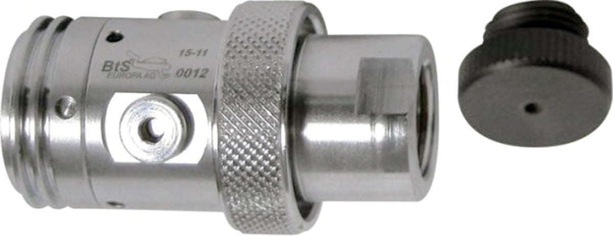 OMS Compact Inert Gas 1st Stage with W21.8 Thread & Over Pressure Valve A13110603