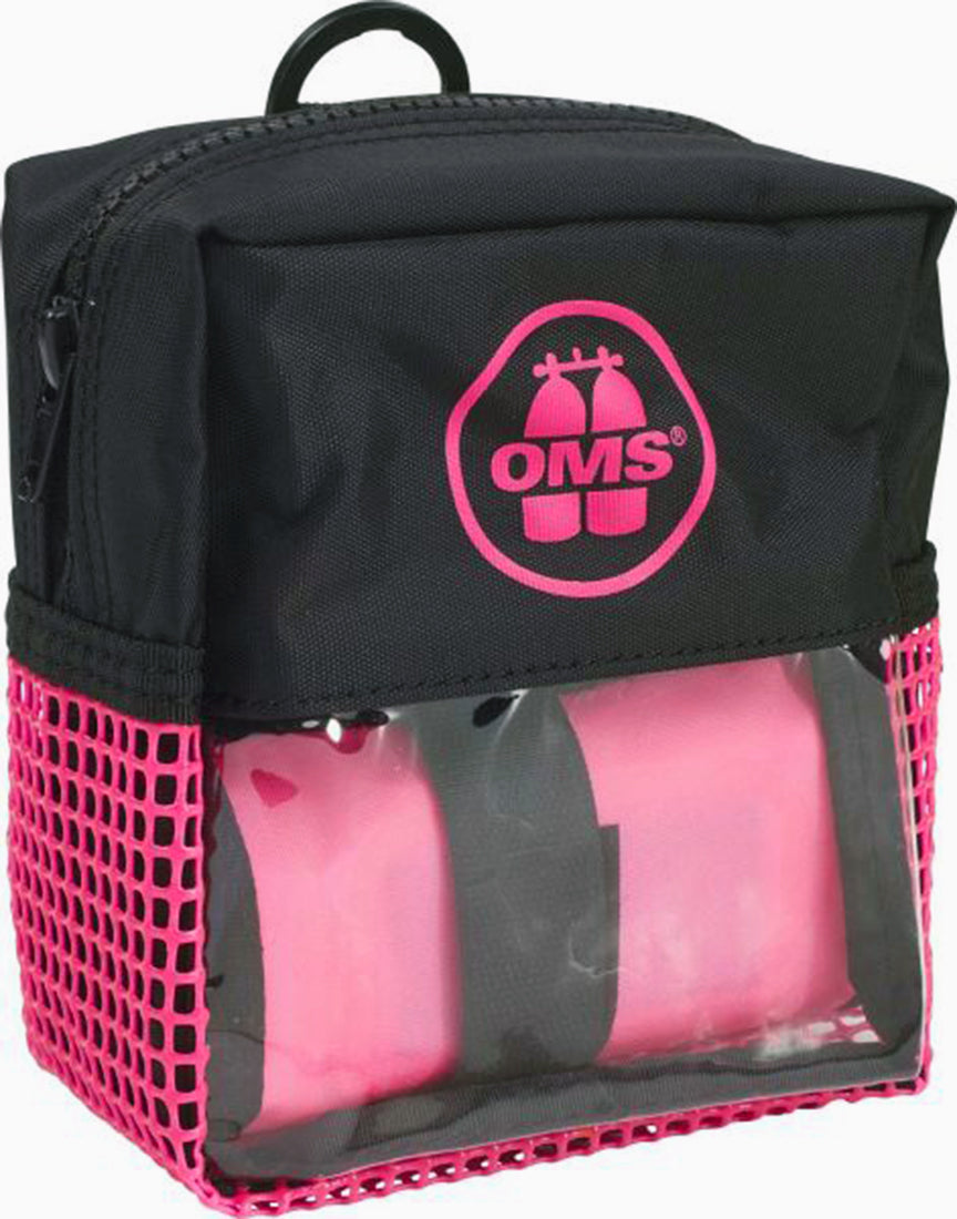 OMS Pink/Black 3.3 Complete Pouch, 1 Metre SMB & Reel Safety Set S24218004
