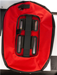 OMS Red/Black 27Lb12.5Kg Performance Mono Wing Outer Shell A11018024