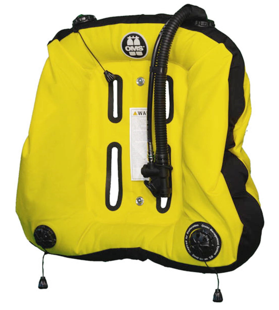 OMS Speed Yellow/Black 60Lb27Kg Deep Ocean 2 Hybrid Wing A11418036