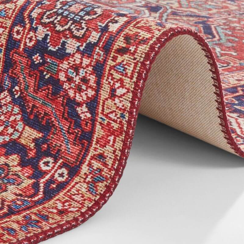 Oriental Amata Rug Red Colour