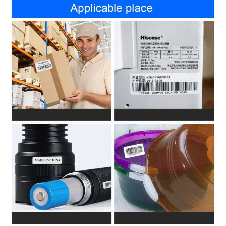 Label Printer Paper Sticker, Size: 20 x 30 mm(5000pcs Labels), 20x30mm