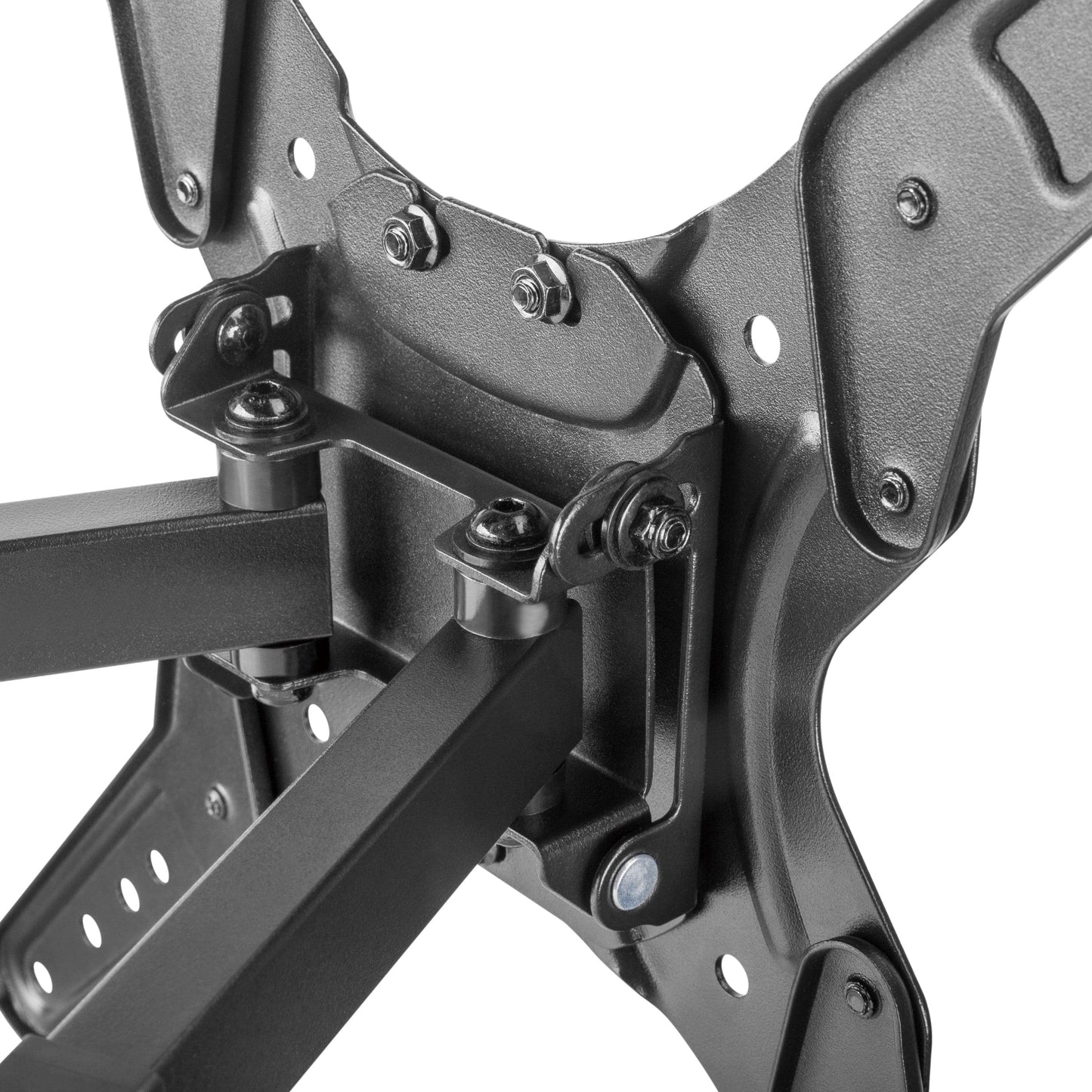 ProperAV Corner TV Wall Bracket (23" - 55" / 45kg Capacity / VESA Max. 400x400) - Black