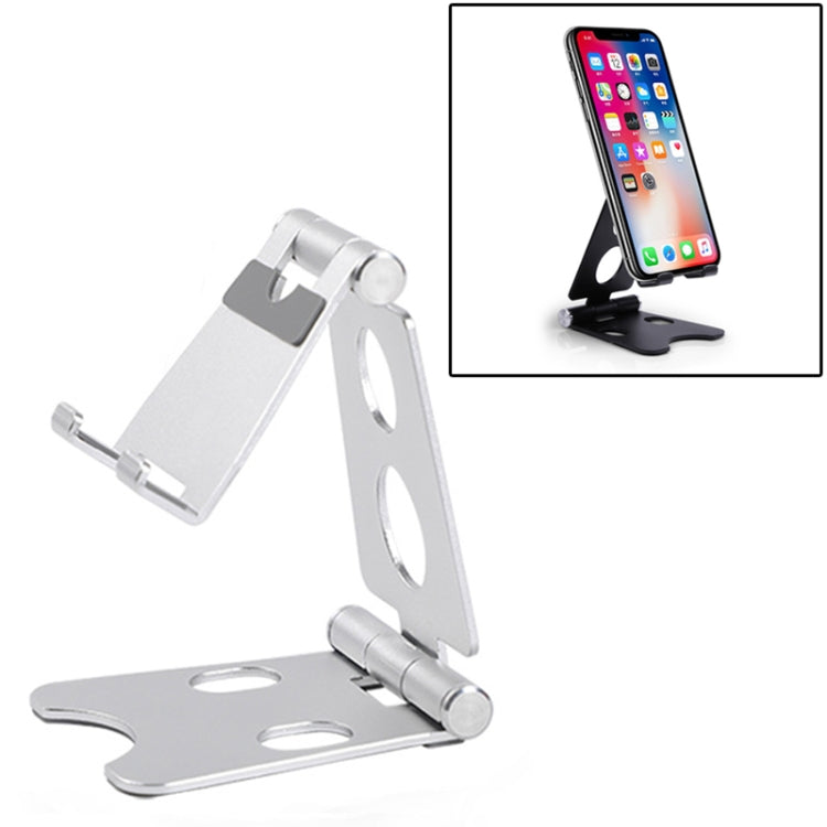 ROOSTAND R2 Aluminum Alloy Mobile Desktop Tablet Bracket Double Folding Lazy Artifact, Size: 6.4x7x9cm, R2 Black, R2 Champagne Gold, R2 Rose Gold, R2 Rose Red, R2 Silver