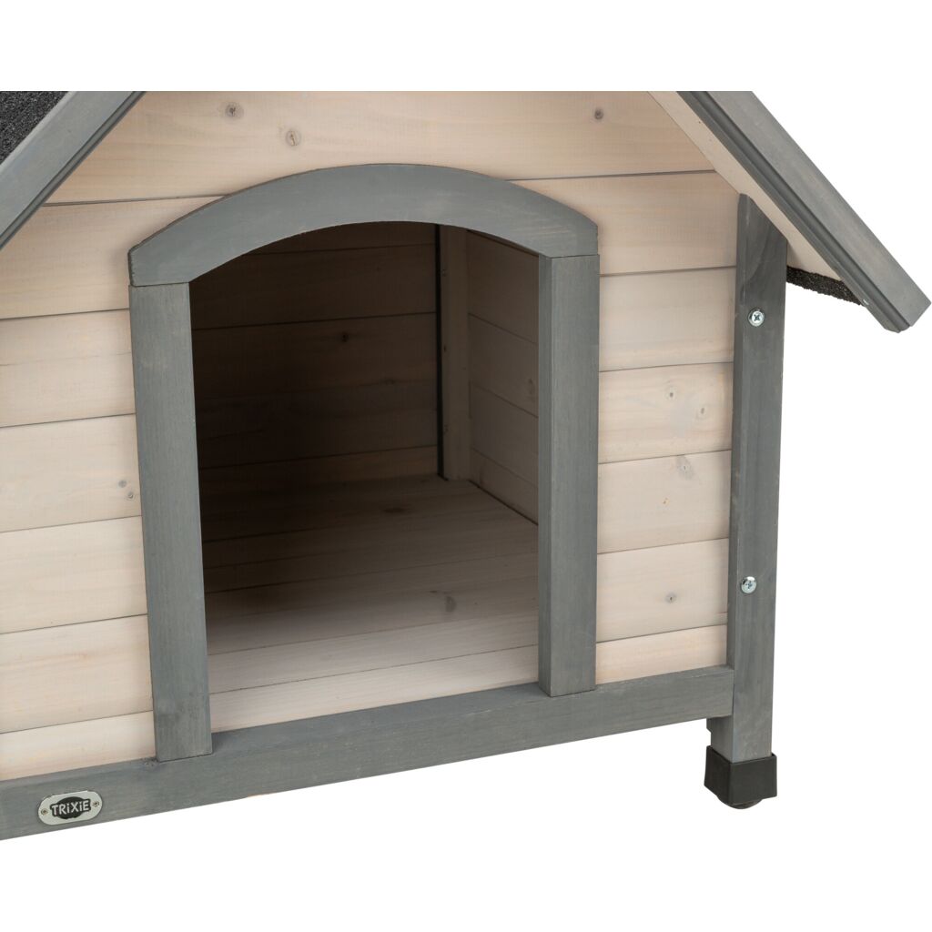 Trixie Dog Kennel Cottage – L: 96 × 105 × 112 cm, grey